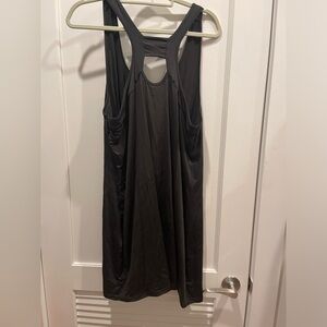 Exercise dress with hidden shorts